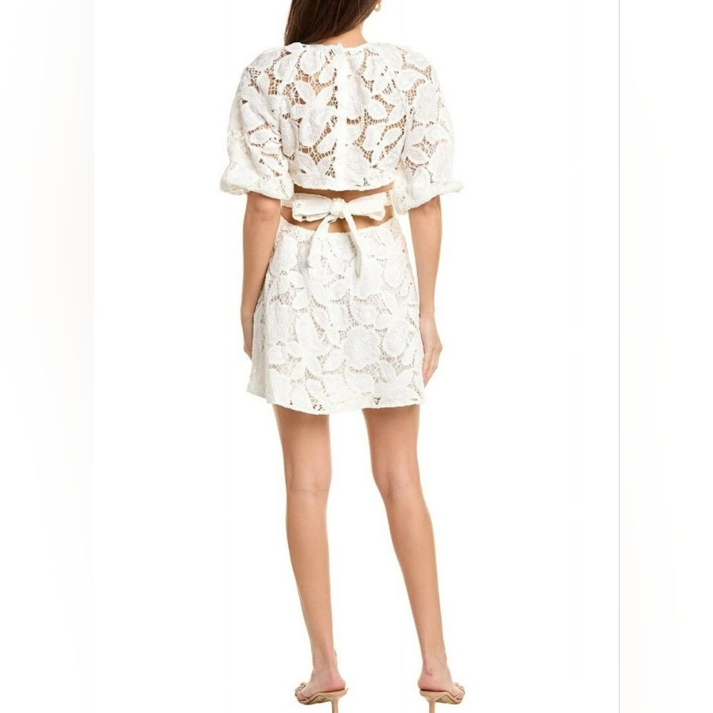 Maje Rannick Blanc, Size 36 - Picture 3 of 6